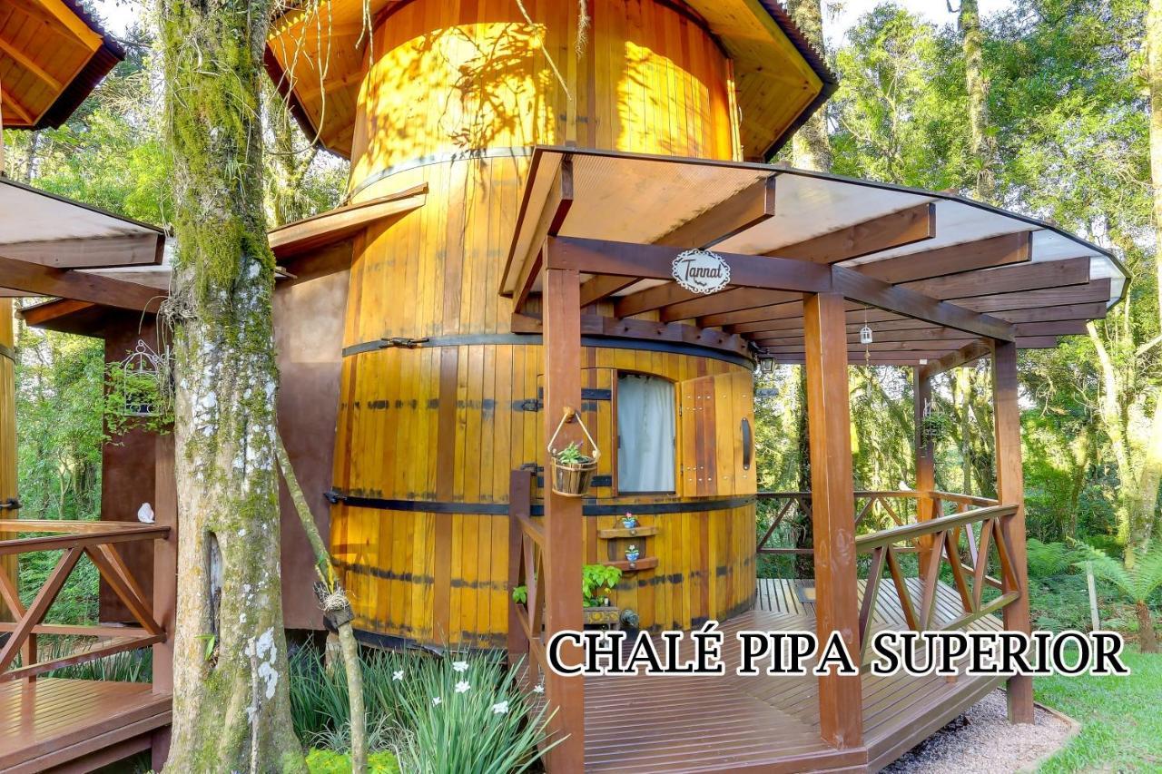 Chalé Temático em Pipa de Vinho - Parada da Pipa Chalés Canela Exterior foto